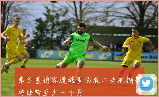 弗兰基德容遭遇重伤股二头肌撕裂将缺阵至少一个月