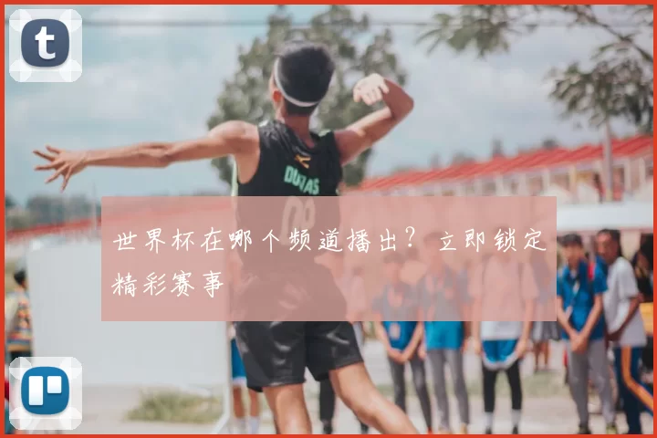 世界杯在哪个频道播出？立即锁定精彩赛事